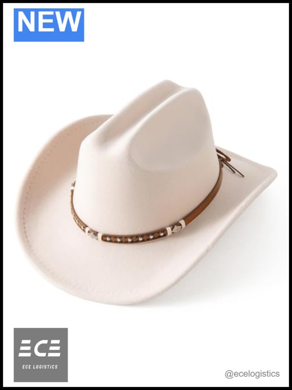 Kids Cowboy Hat Felt Wool Blend Fedora Adjustable Western Hat for Boys Girls